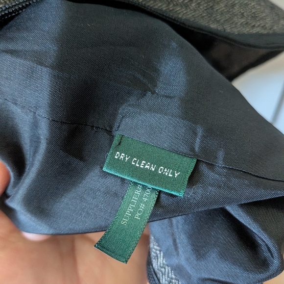 LAUREN RALPH LAUREN Women Blazer Size 8 100% Wool Brown Color Long Sleeve - Picture 7 of 13